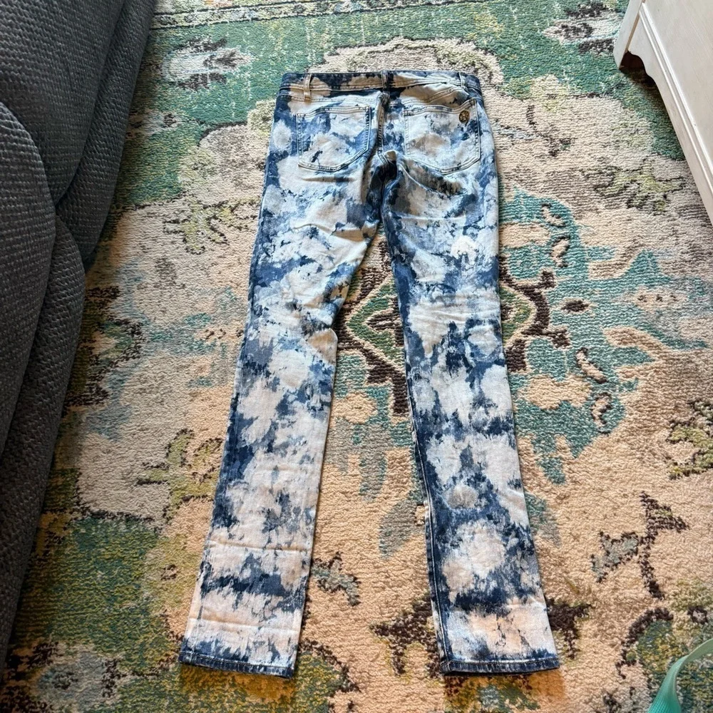 Denim Tory Burch Tie-Dye Straight Jeans – Size 28 - Picture 5 of 7
